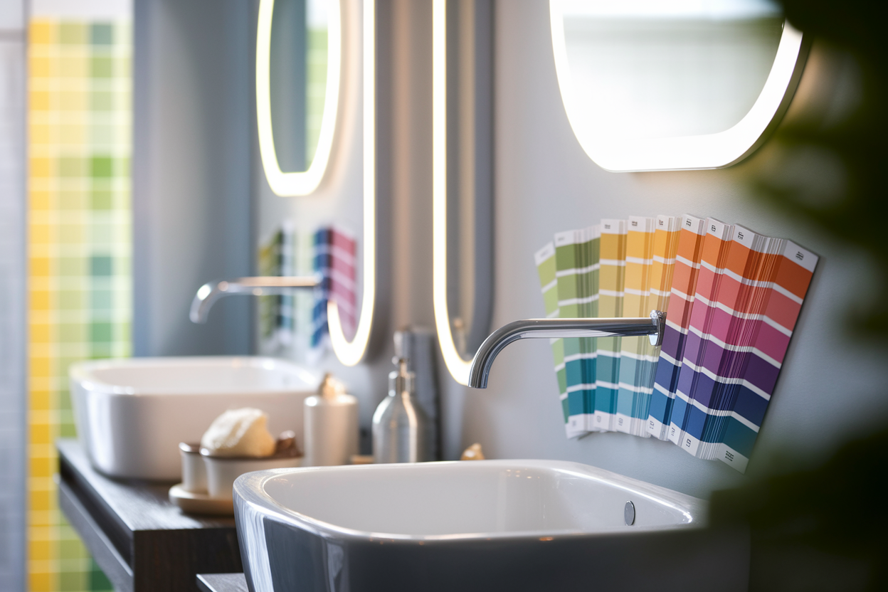 Couleurs Salle de Bain : Comment Choisir la Teinte Parfaite pour Votre Espace