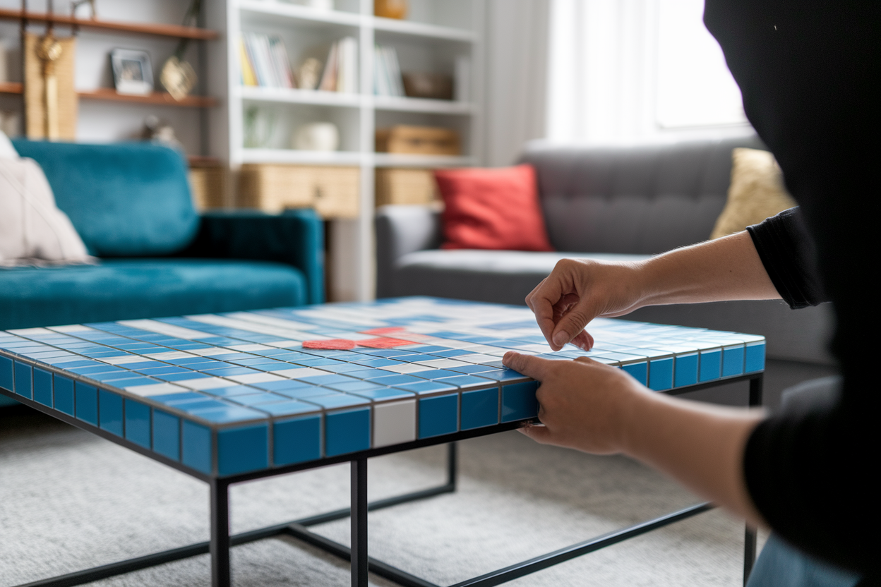 Relooker une Table Basse Carrelée : 7 Techniques Pour la Transformer