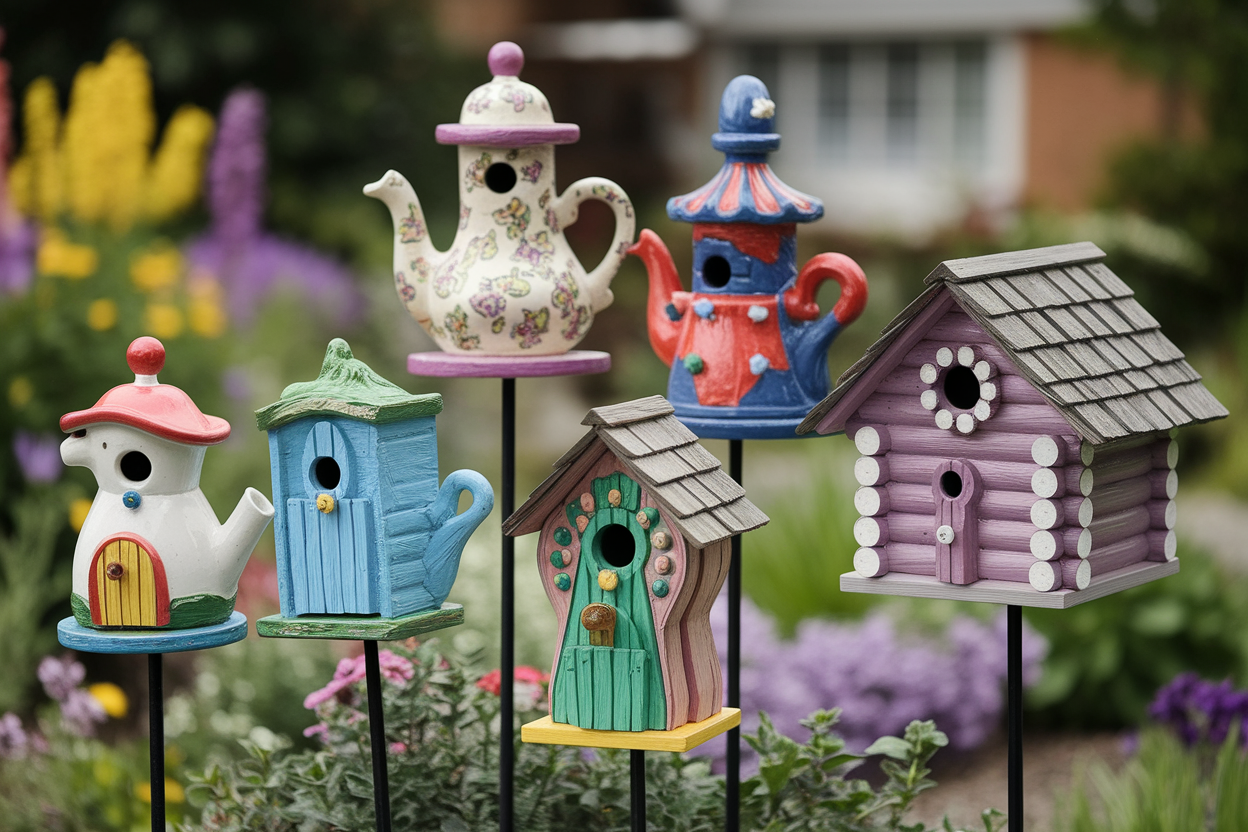 Nichoirs pour Oiseaux Originaux : 10 Idées de Décoration Créative