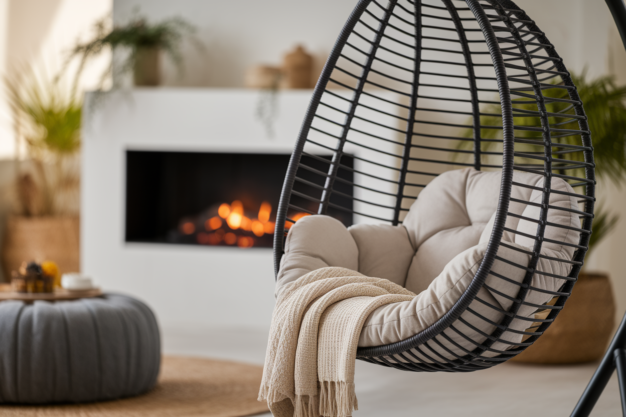 Fauteuil Suspendu Intérieur : Les Modèles Cocooning de Maisons du Monde