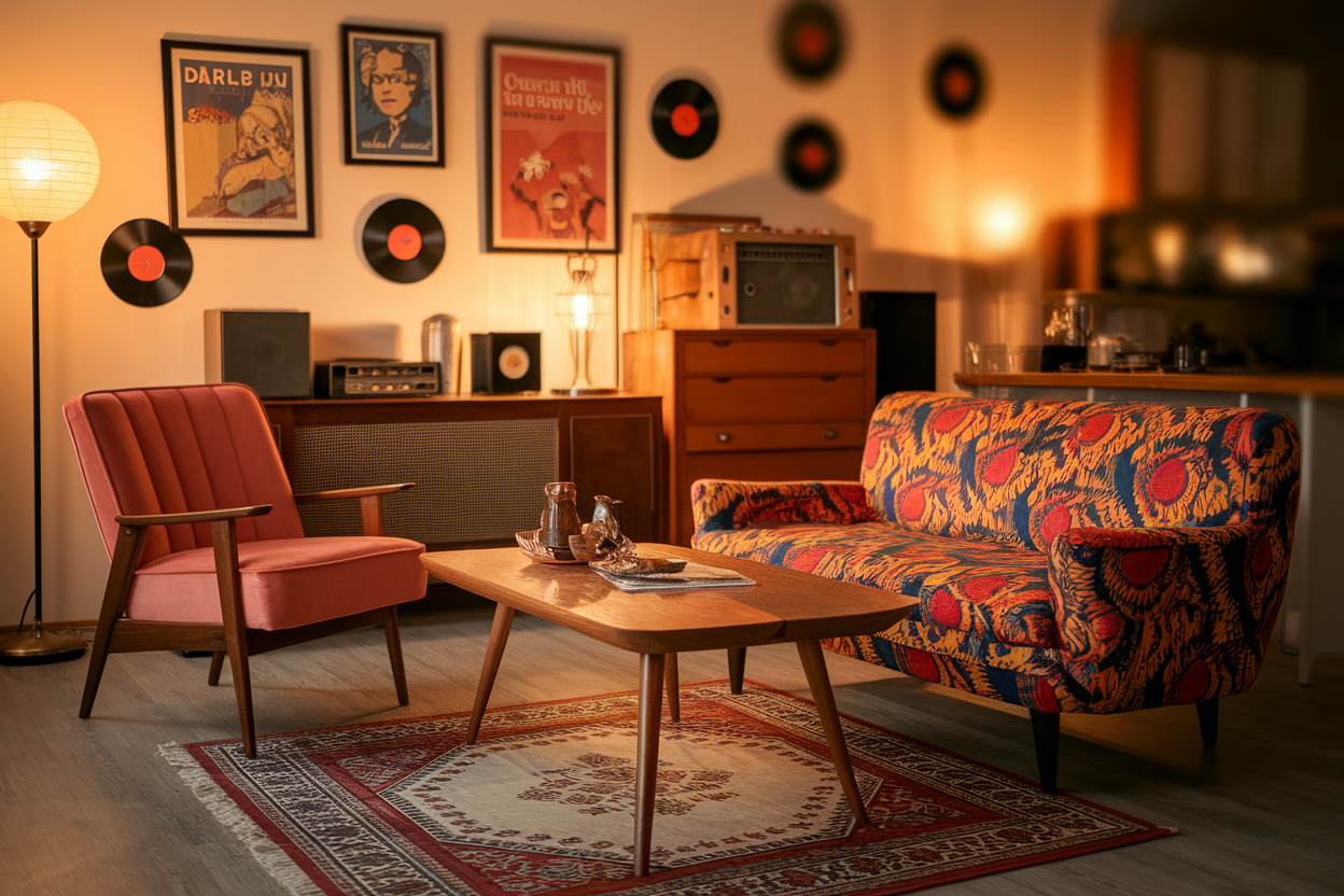 Salon Vintage : 10 Idées Déco Rétro pour un Intérieur Authentique