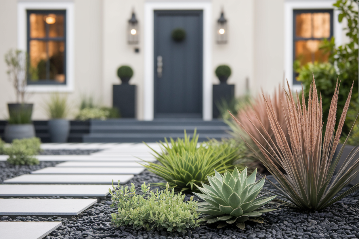 Parterre Devant Maison : 10 Idées Modernes pour Embellir Votre Entrée