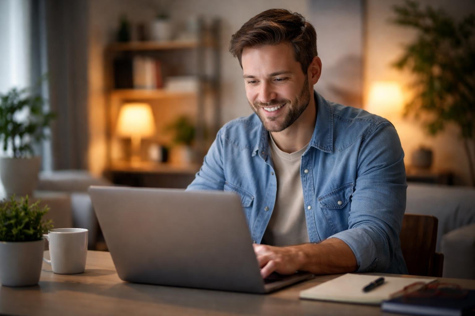 individu-souriant-ordinateur-bureau-moderne