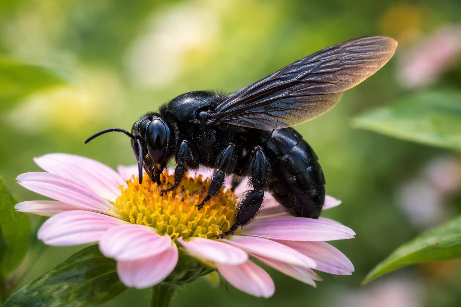 frelon-geant-fleur-ailes-detailles
