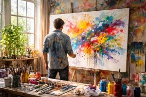 Romaric Peinture : Qui est cet Artiste Peintre ?